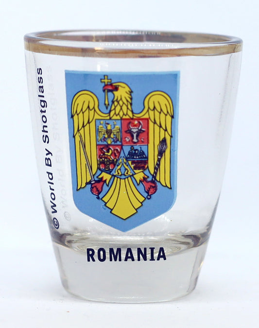 Romania Shot Glass