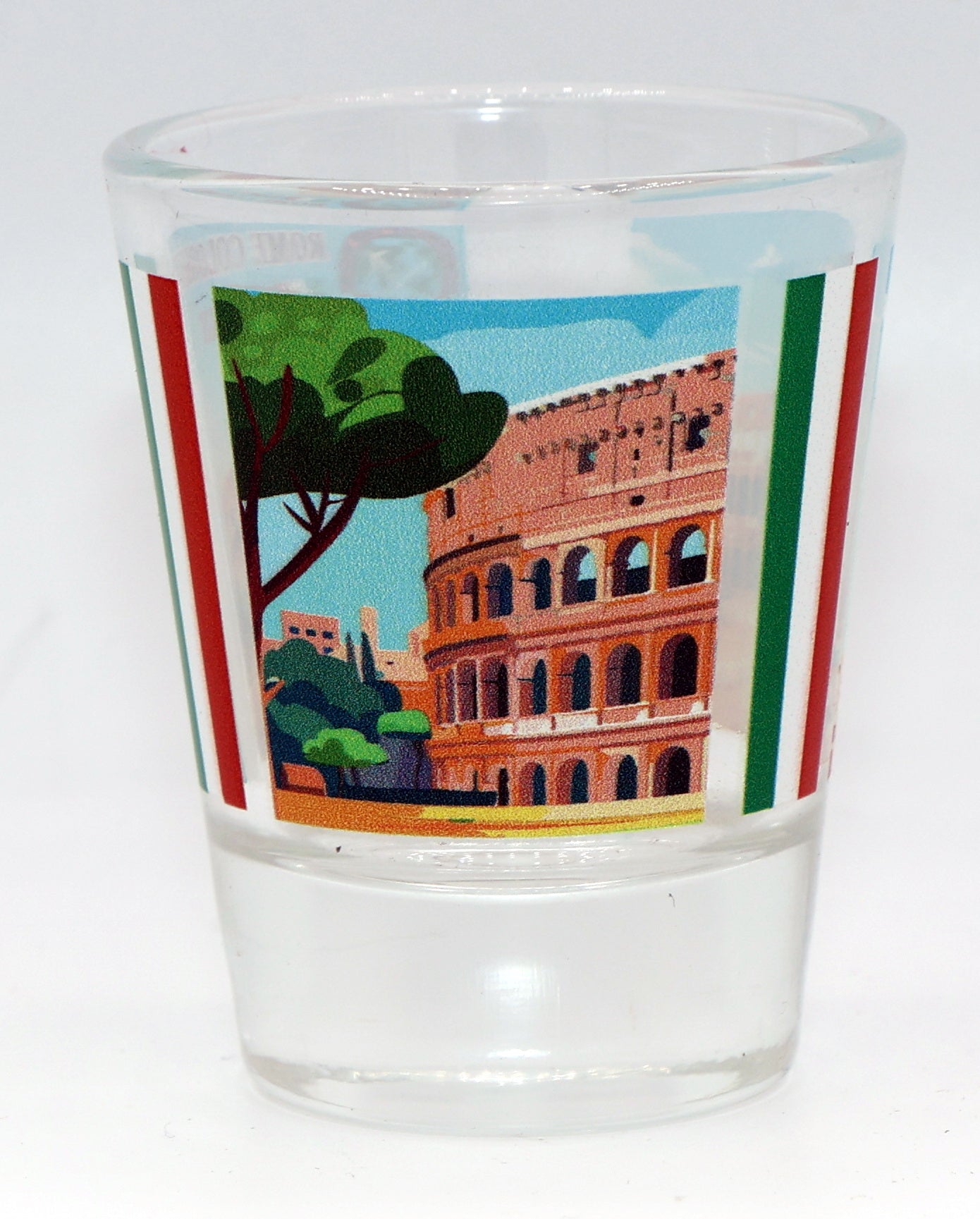 Colosseum Rome Italy Wonders of the World Collection Shot Glass