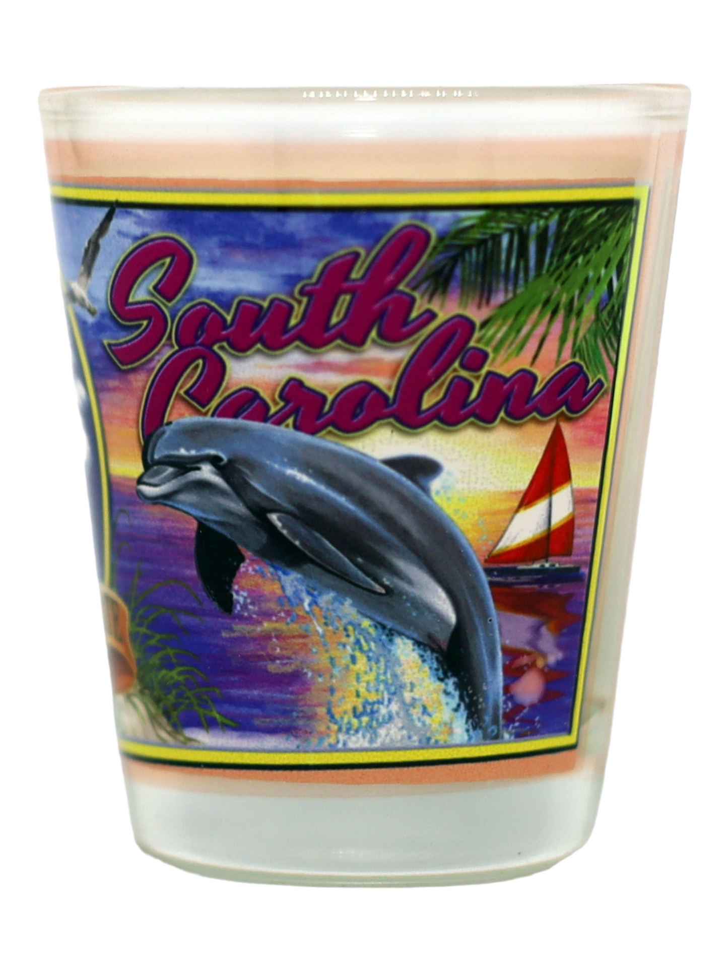 South Carolina State Mural Shot Glass