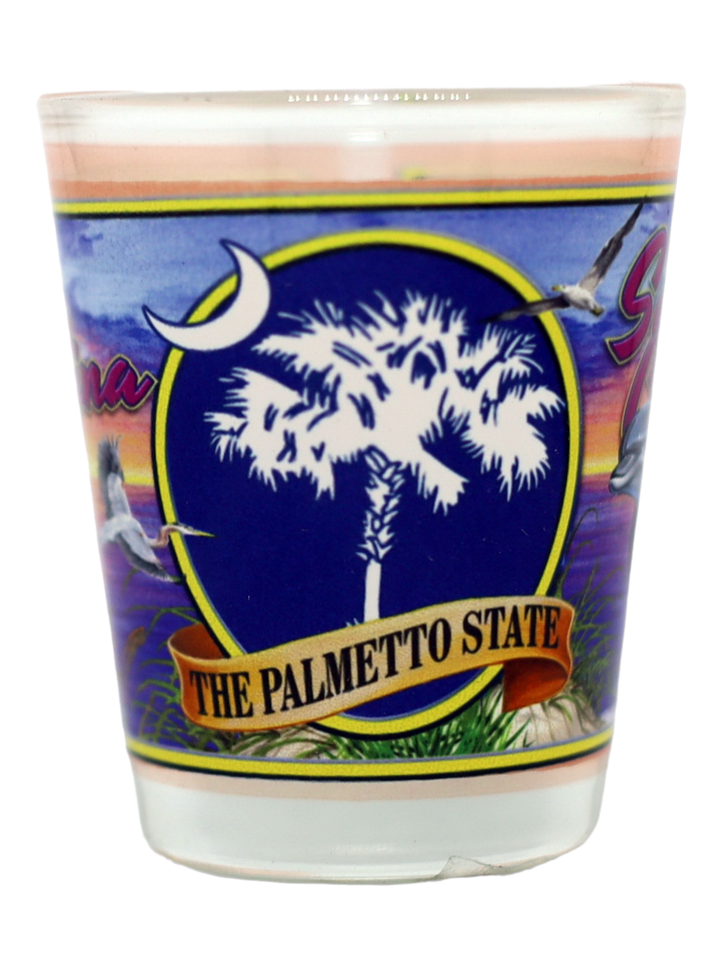 South Carolina State Mural Shot Glass