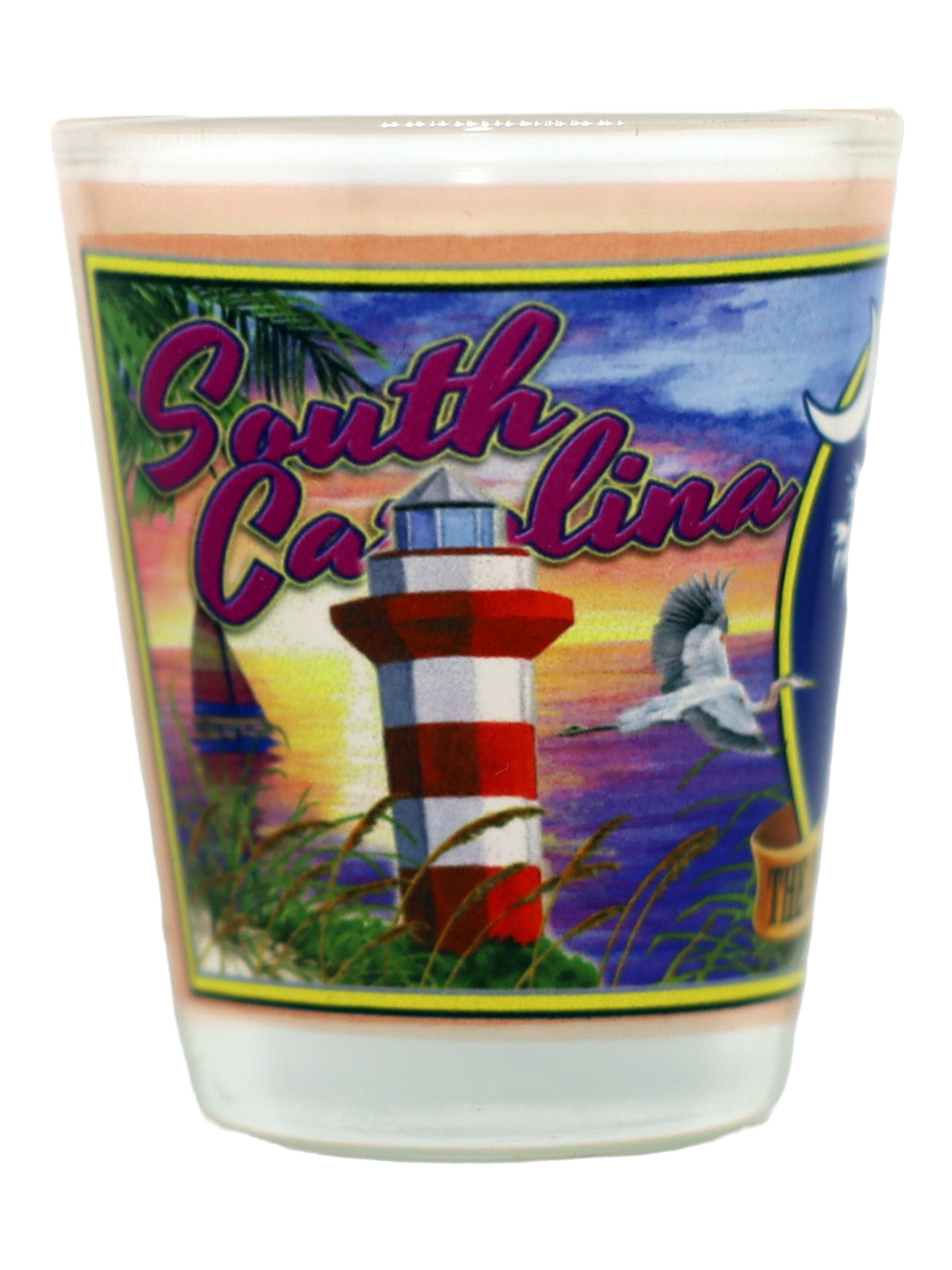 South Carolina State Mural Shot Glass