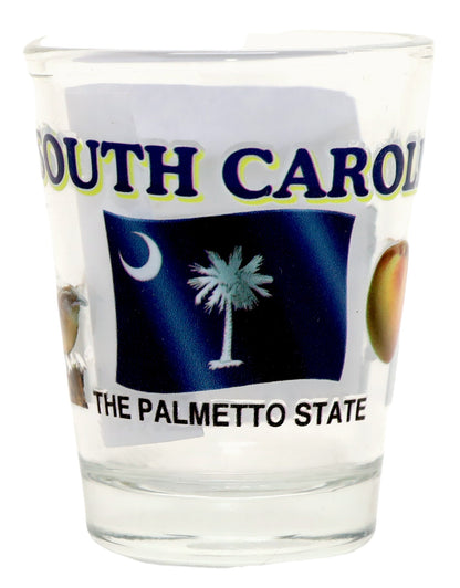 South Carolina United States USA Souvenir Boxed Shot Glass Set (Set of 6)