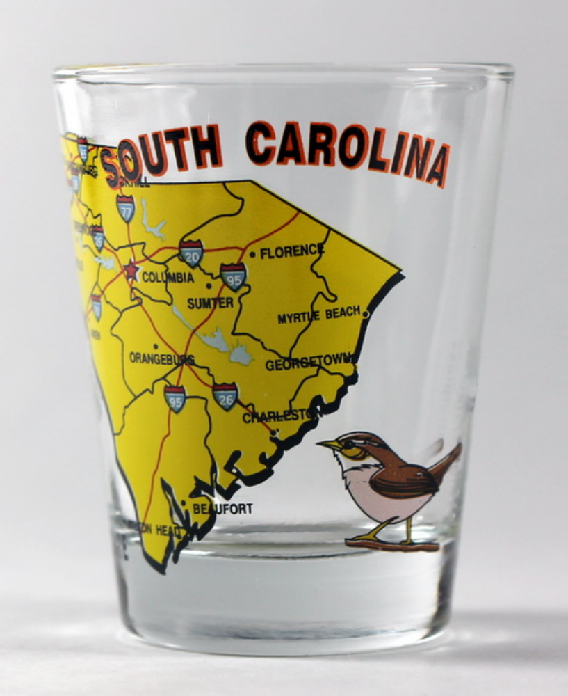 South Carolina The Palmetto State All-American Collection Shot Glass