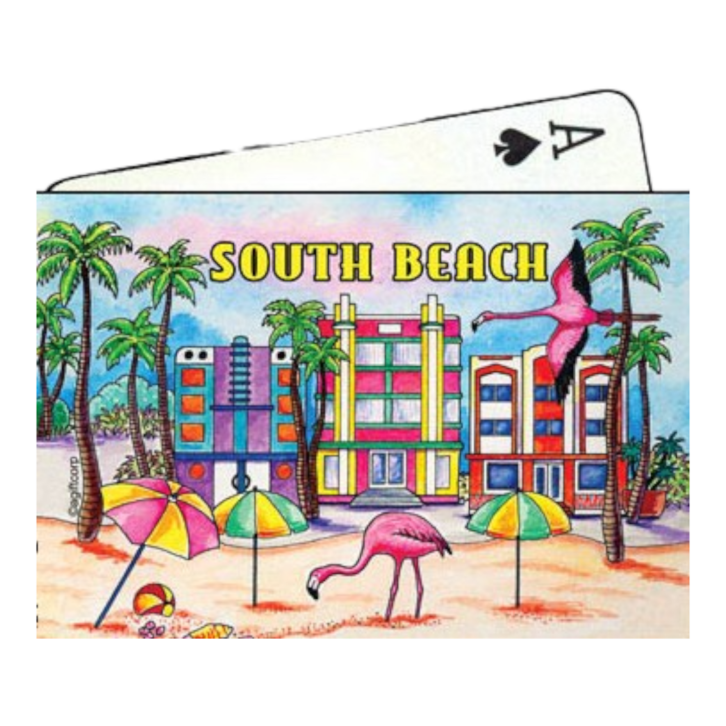 South Beach Florida Collectible Souvenir Playing Cards