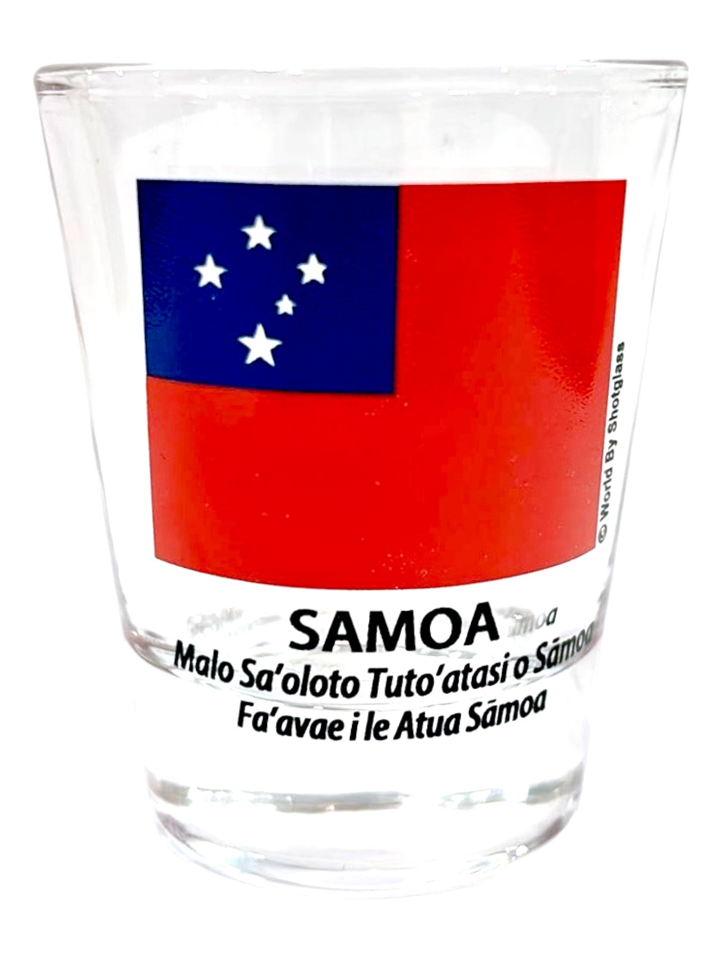 Samoa Flag Shot Glass