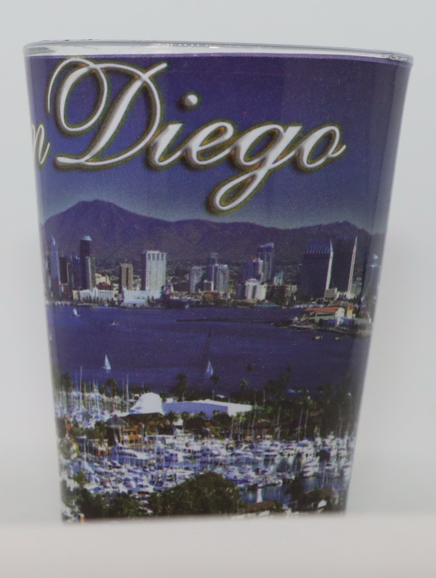 San Diego California Harbor Shot Glass