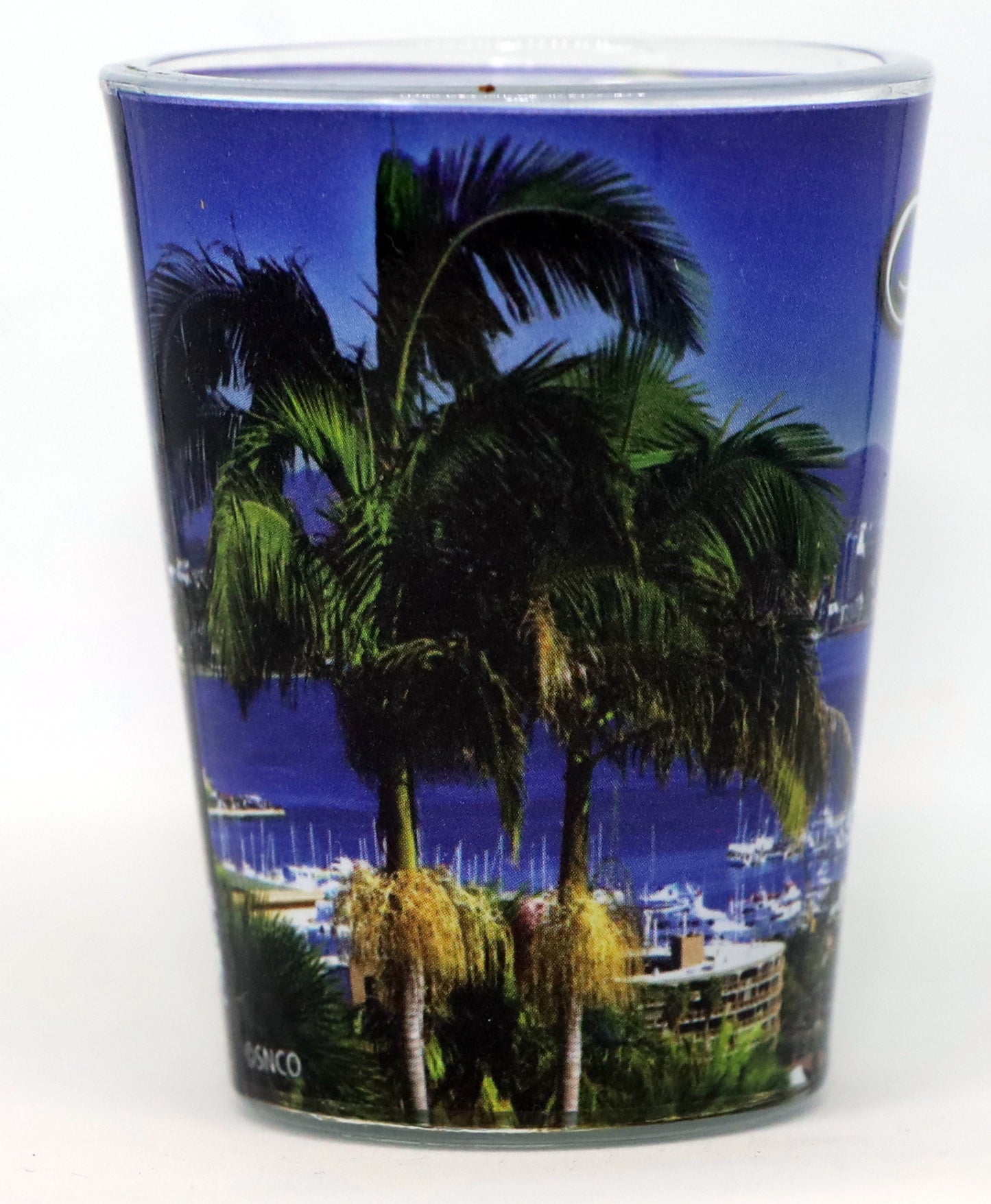 San Diego California Harbor Shot Glass