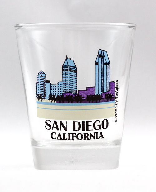 San Diego California Shot Glass