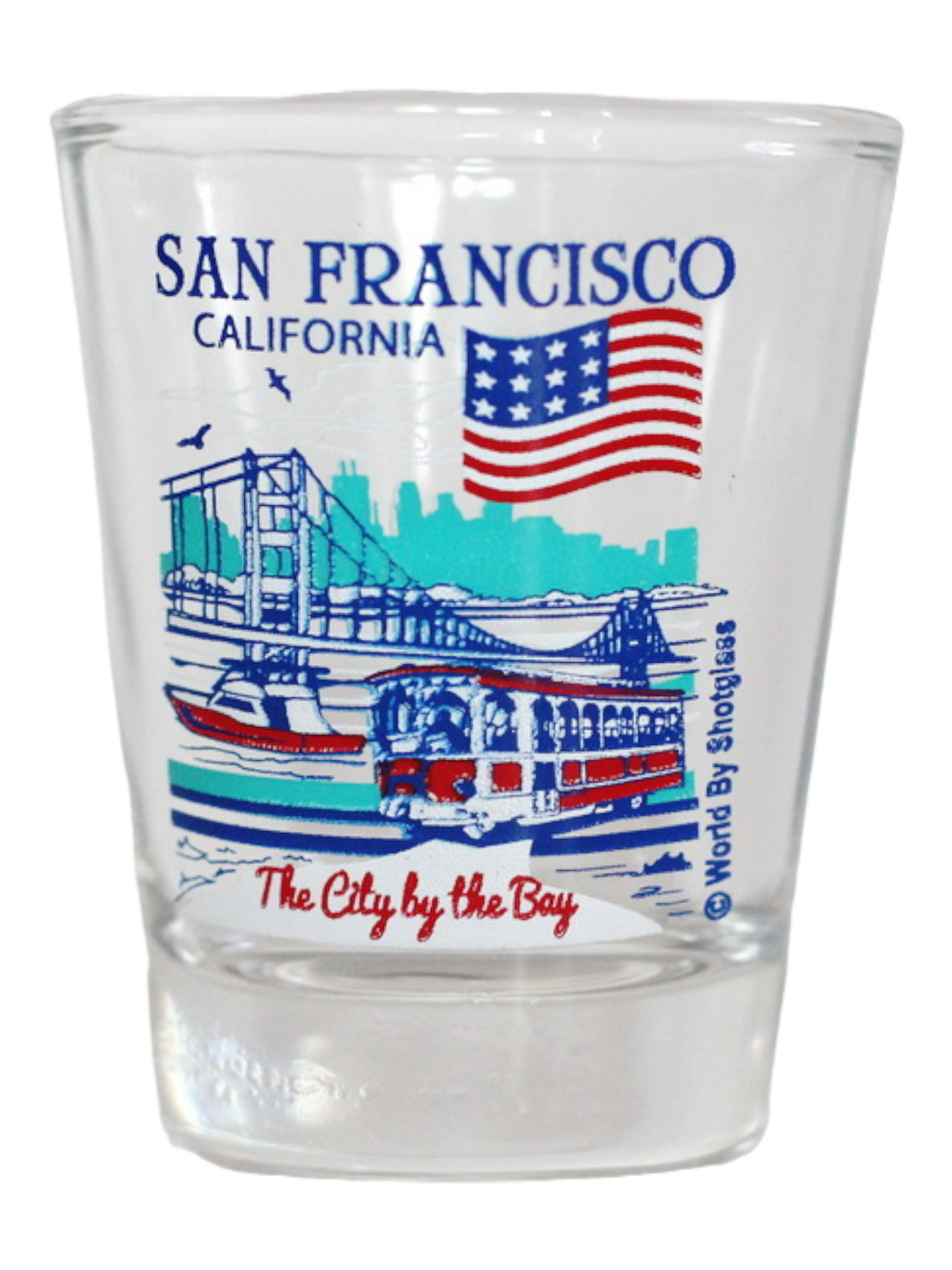 San Francisco California Great American Cities Collection Shot Glass