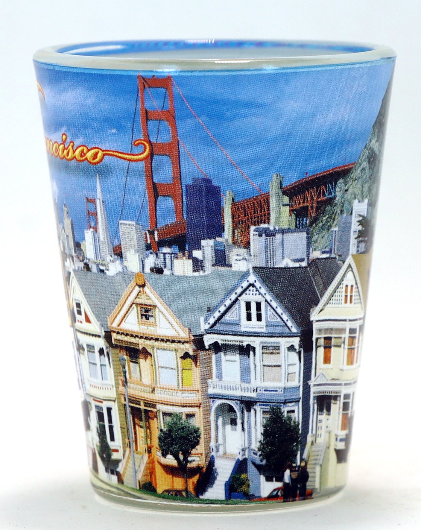 San Francisco California Photo Collage Shot Glass