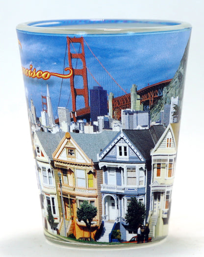 San Francisco California Photo Collage Shot Glass