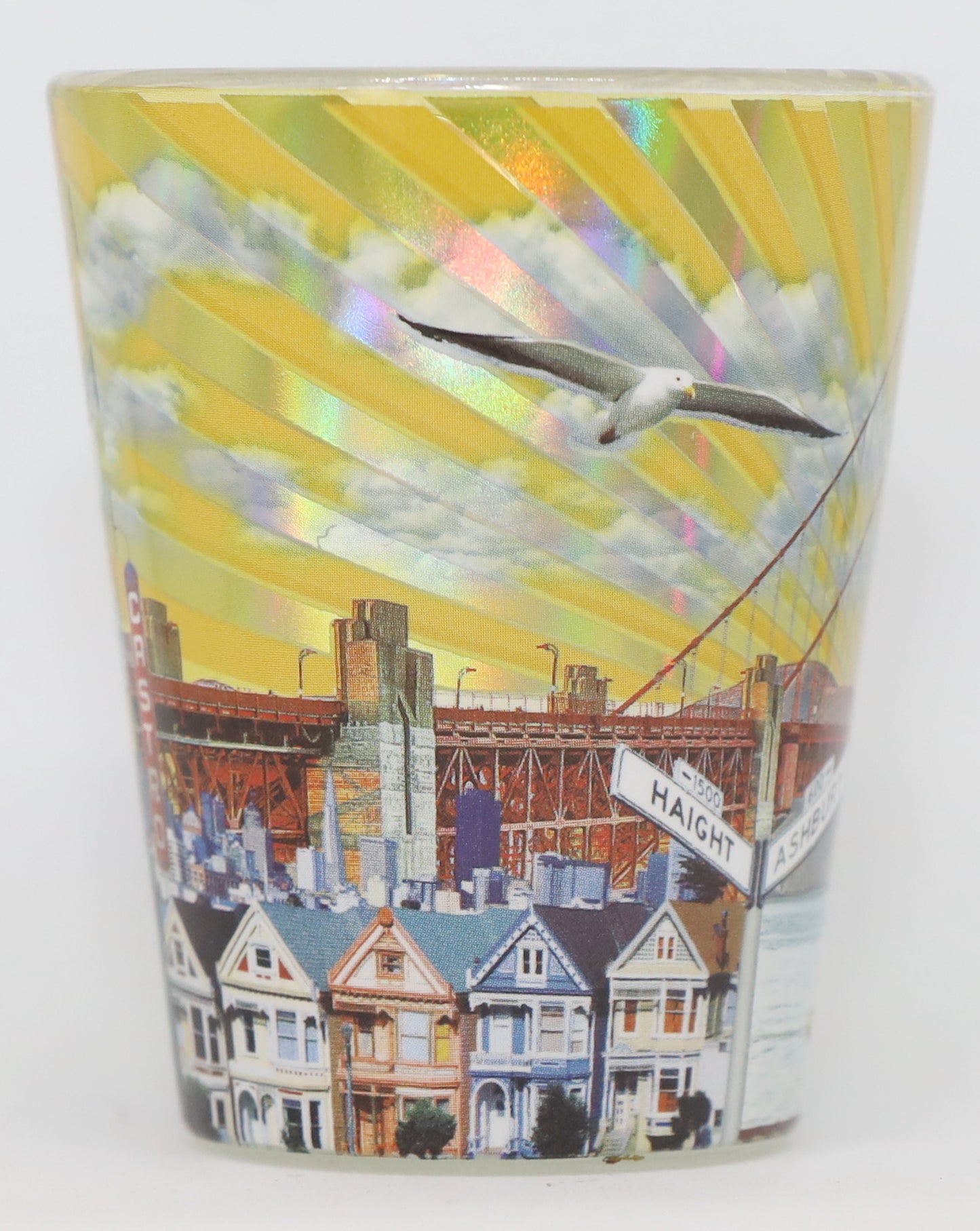 San Francisco California Golden Shot Glass