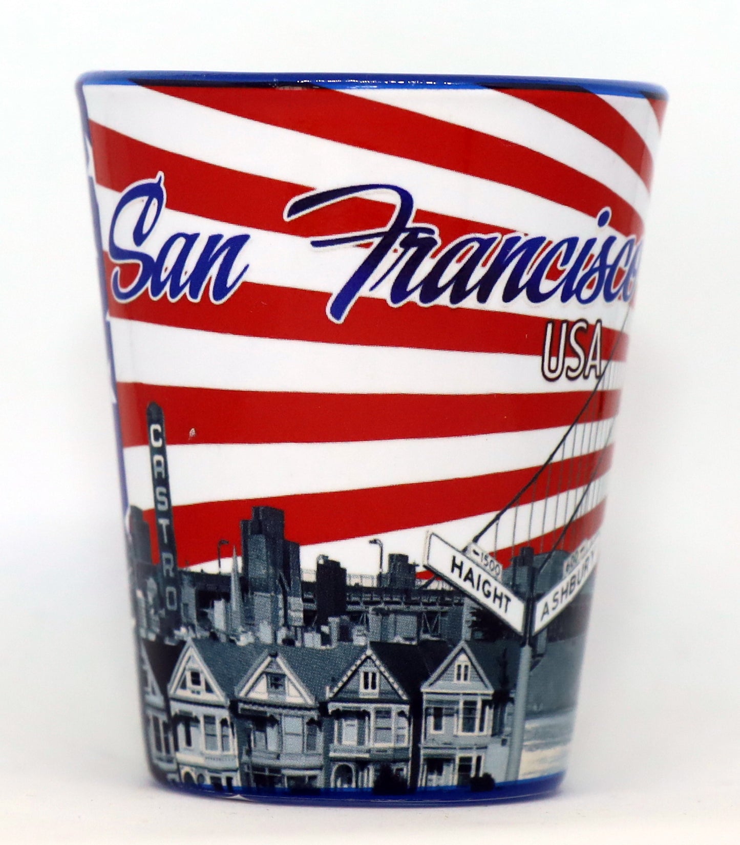 San Francisco California USA Flag Shot Glass