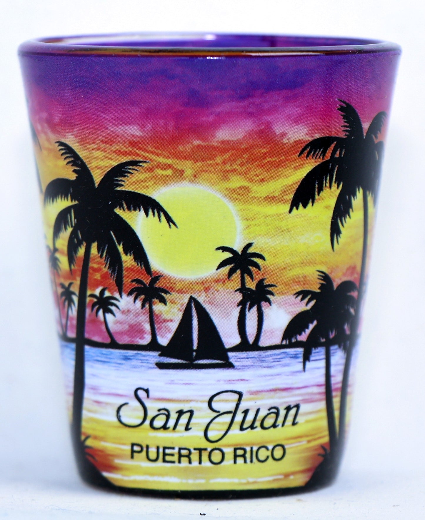 Puerto Rico Souvenir Boxed Shot Glass Set (Set of 6)