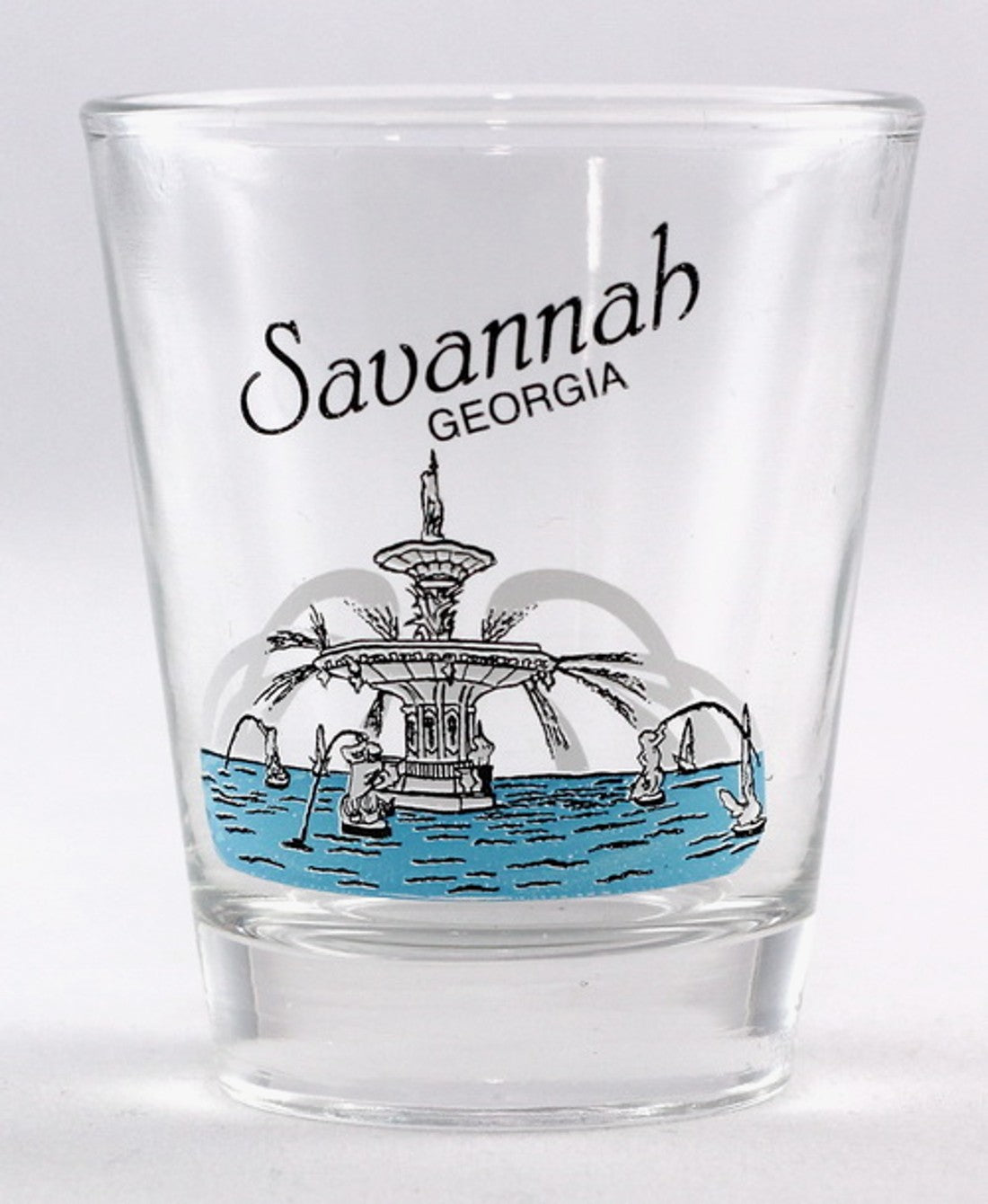 Savannah Georgia Forsyth Park Fountain Shot Glass