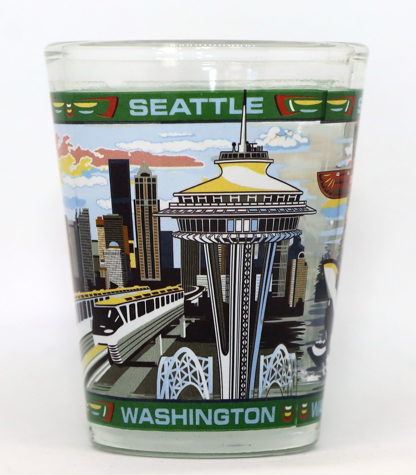 Seattle Washington Native Shot Glass