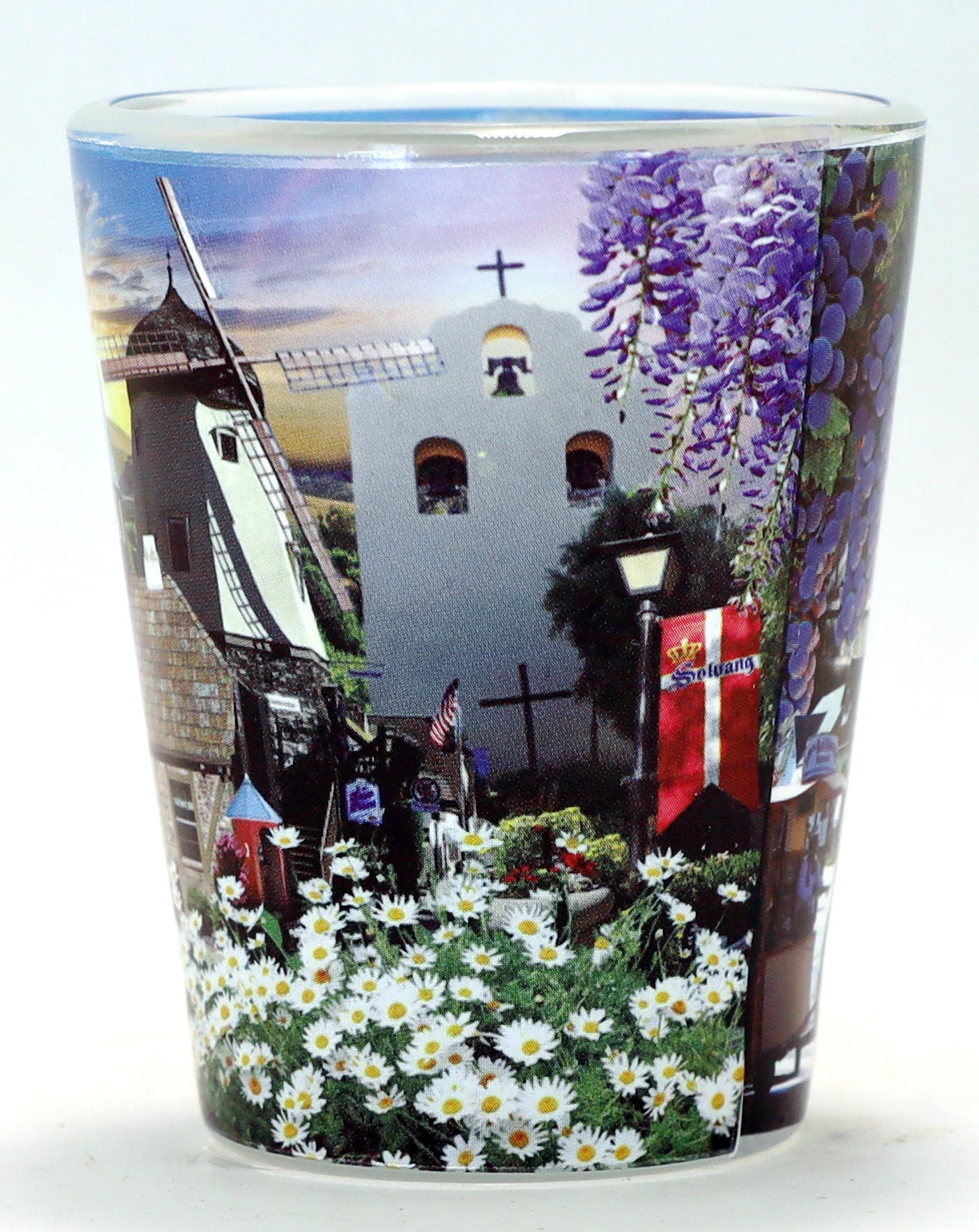 Solvang Danish Village California Photo Shot Glass