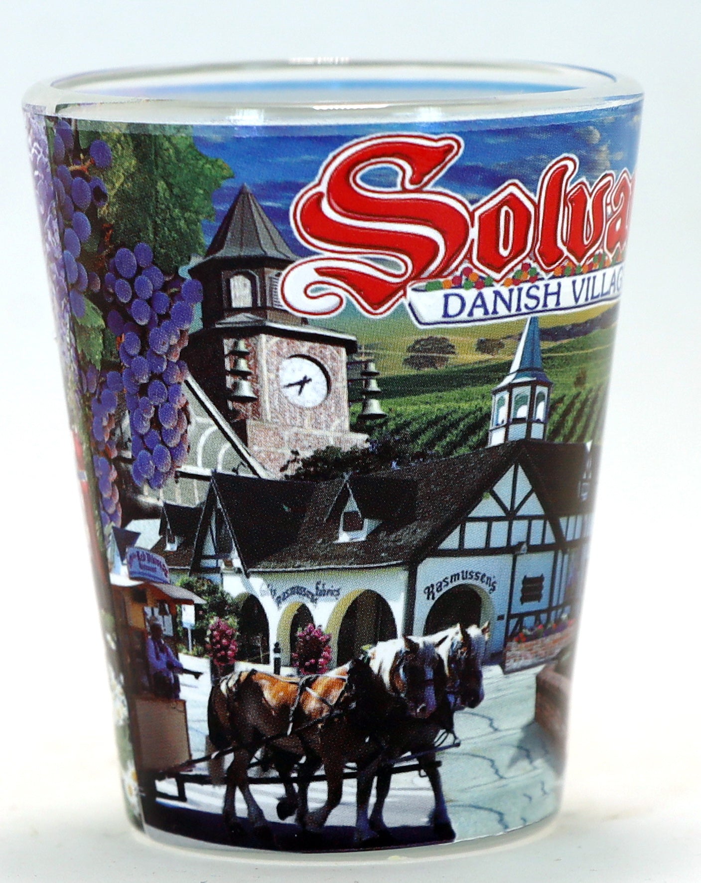 Solvang Danish Village California Photo Shot Glass