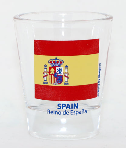 Spain Souvenir Boxed Shot Glass Set (Set of 2)