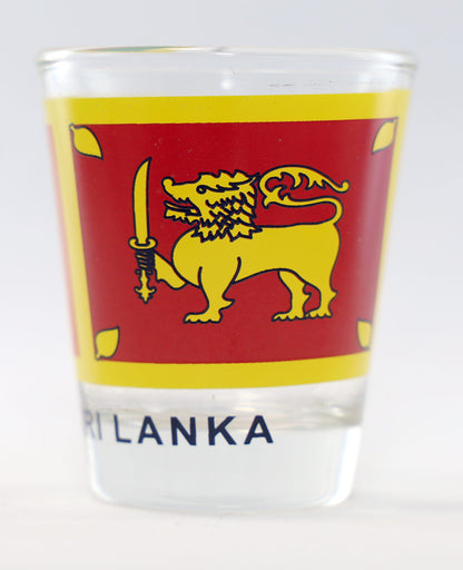 Sri Lanka Shot Glass