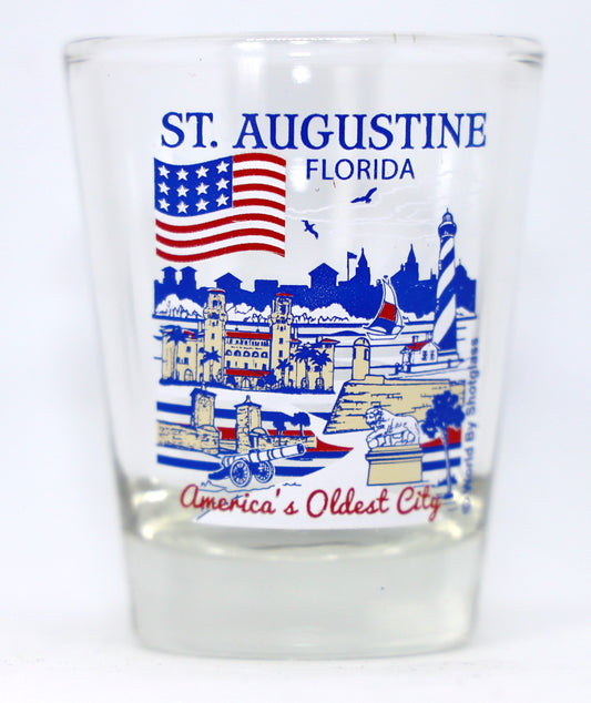 St. Augustine Florida Great American Cities Collection Shot Glass