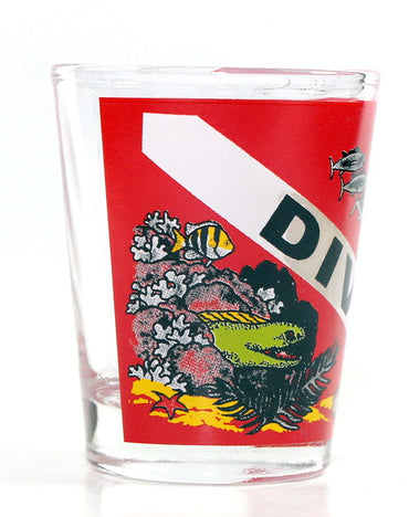 St. Martin Dive Marine Life Shot Glass