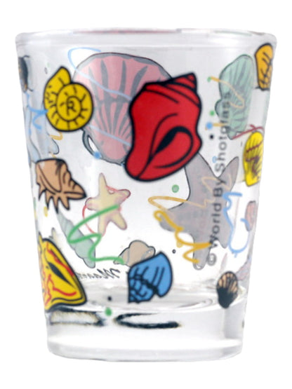 St. Martin Sea Shells Shot Glass