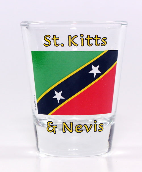 St.Kitts and Nevis Flag Shot Glass