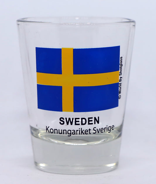 Sweden Flag Shot Glass