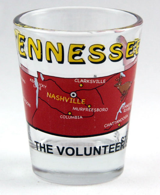 Tennessee The Volunteer State All-American Collection Shot Glass