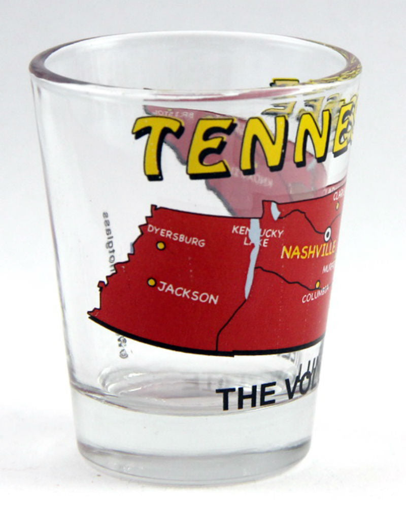 Tennessee The Volunteer State All-American Collection Shot Glass