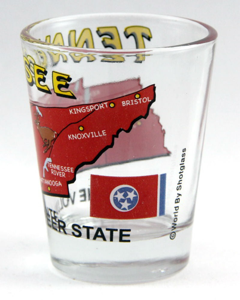 Tennessee The Volunteer State All-American Collection Shot Glass