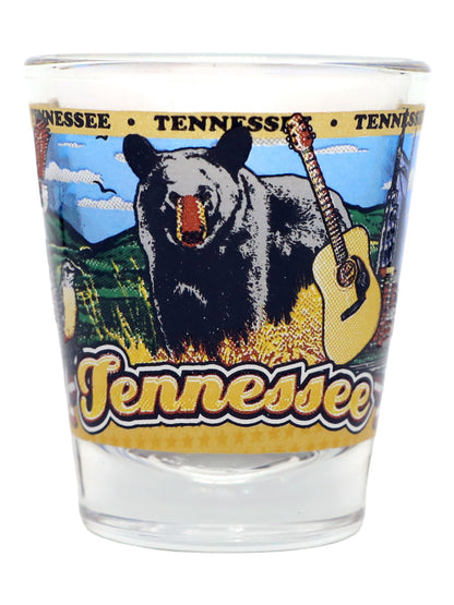 Tennessee United States USA Souvenir Boxed Shot Glass Set (Set of 6)