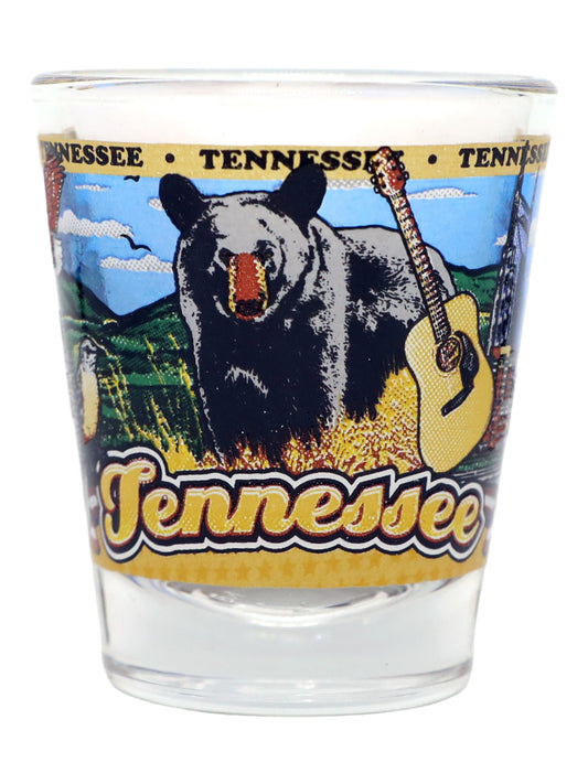 Tennessee State Wraparound Shot Glass