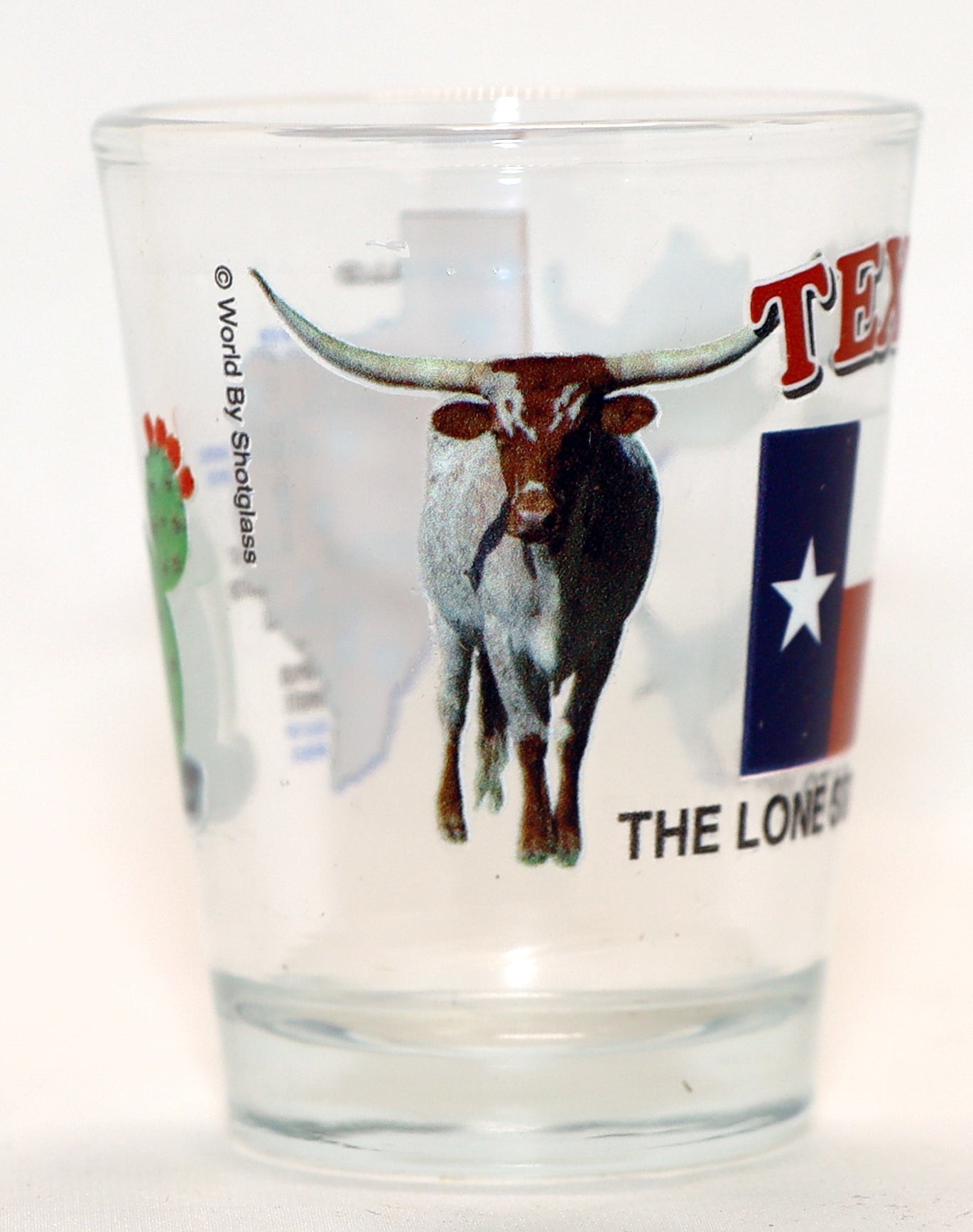 Texas The Lone Star State All-American Collection Shot Glass