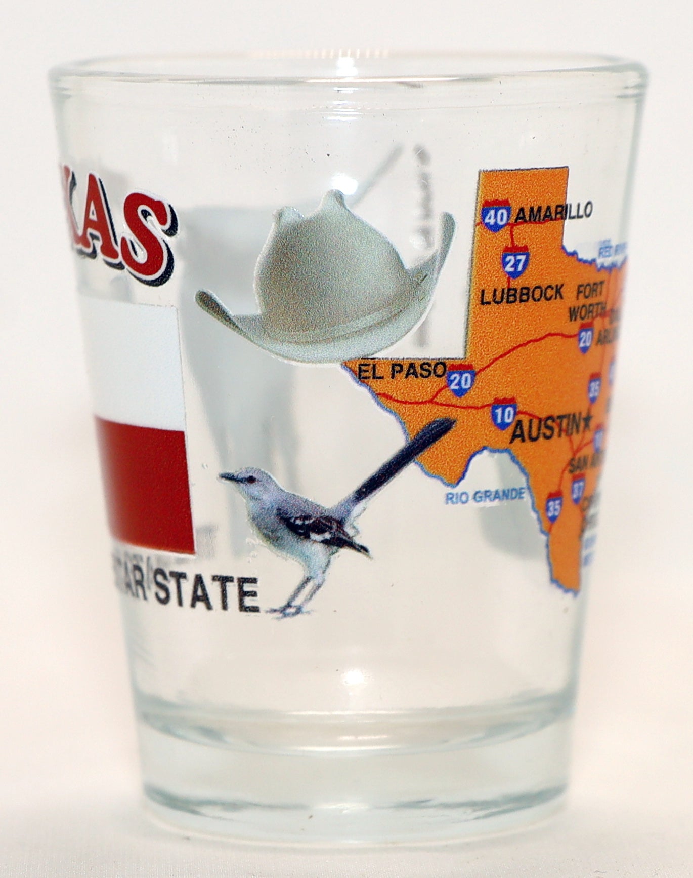 Texas The Lone Star State All-American Collection Shot Glass