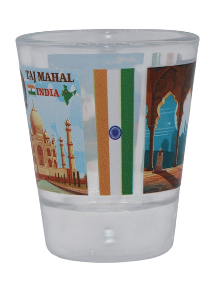 Taj Mahal Agra India Wonders of the World Collection Shot Glass