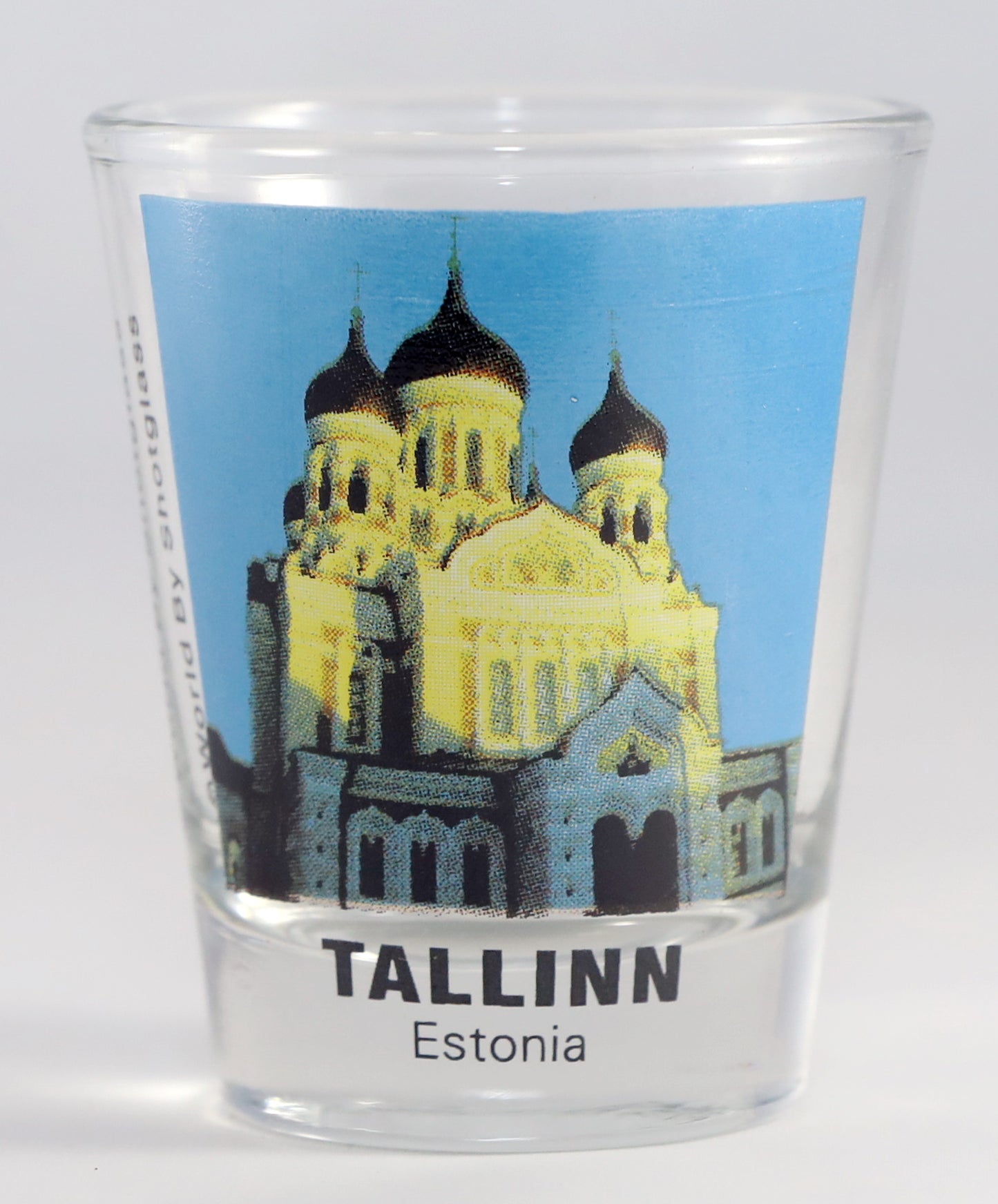 Tallinn Estonia Alexander Nevsky Cathedral Shot Glass