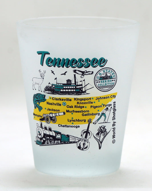 Tennessee US States Series Collection Shot Glass