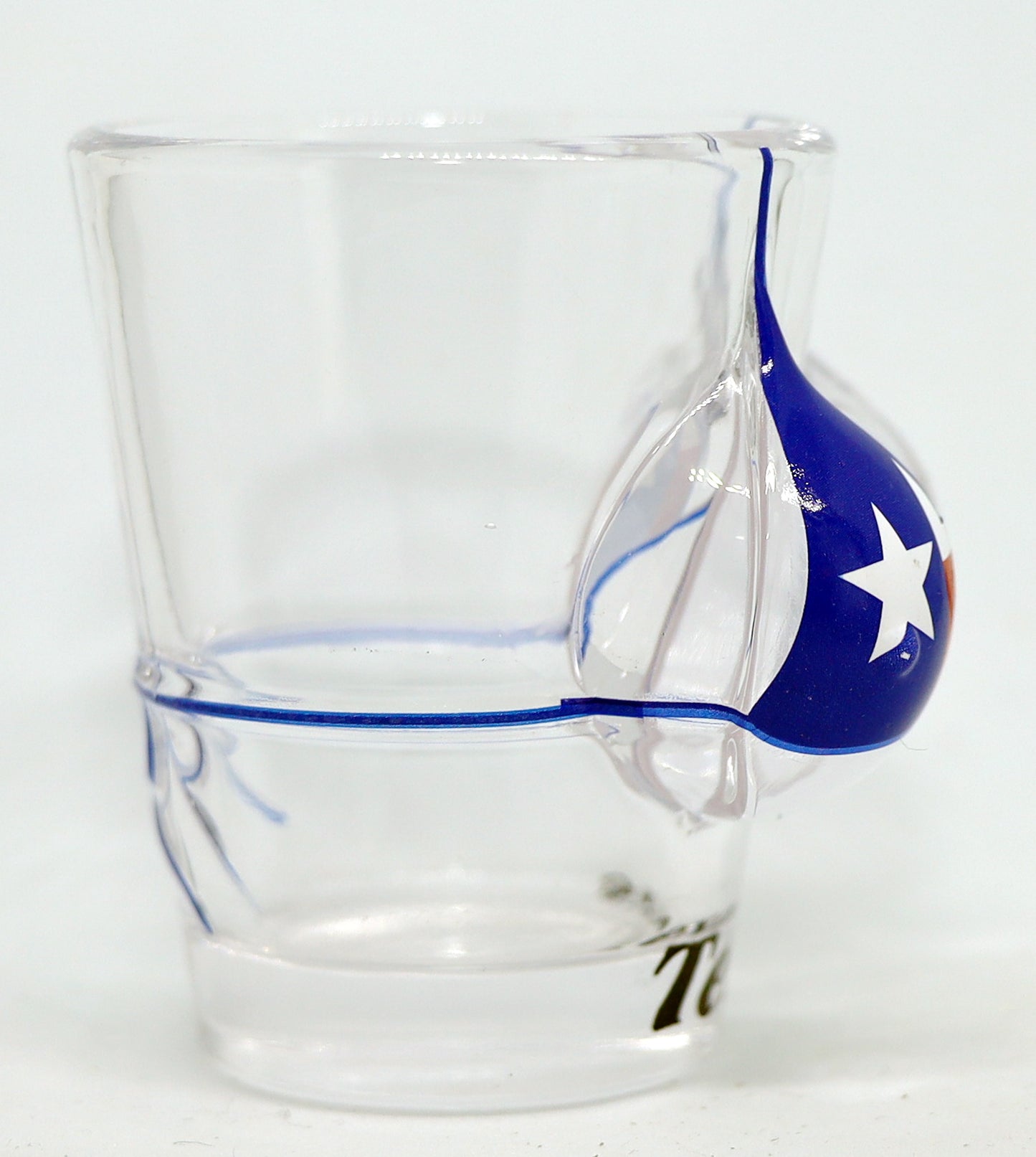 Texas Flag Bikini Bust 3D Shot Glass