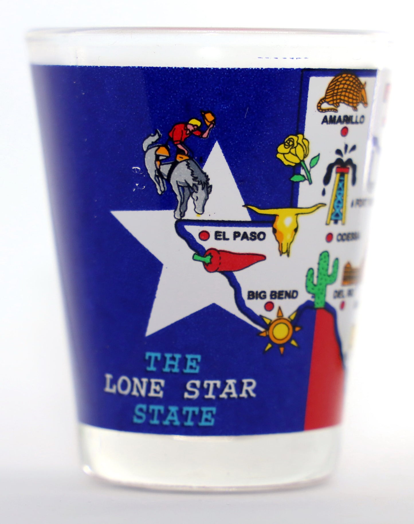 Texas Lone Star State New Collection Shot Glass ctm