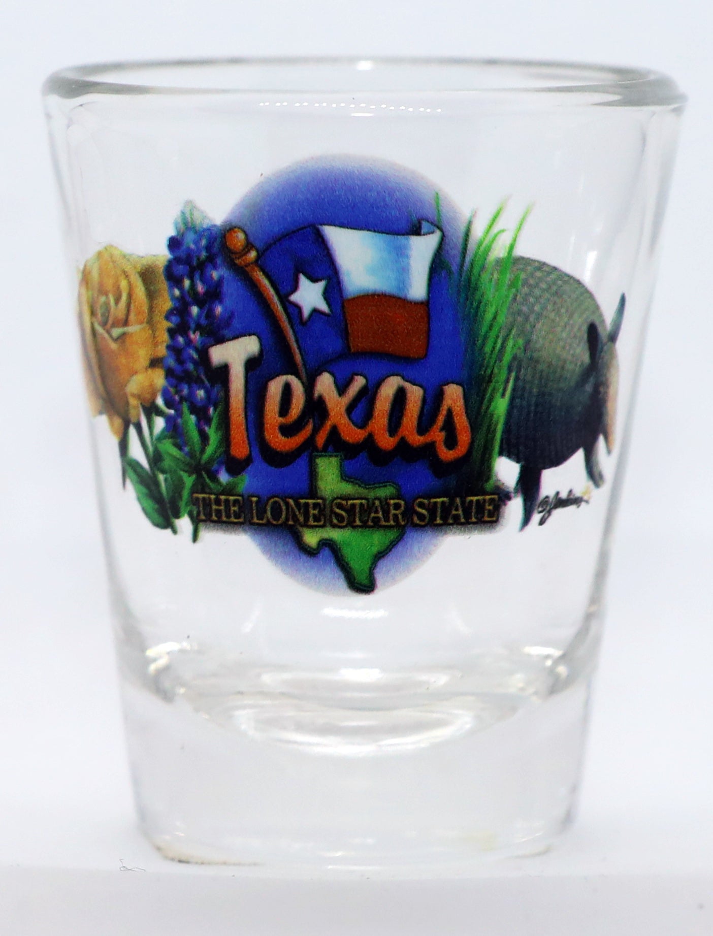 Texas Lone Star State Elements Shot Glass