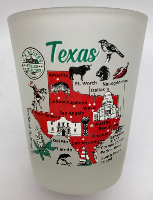 Texas US States Series Collection Shot Glass