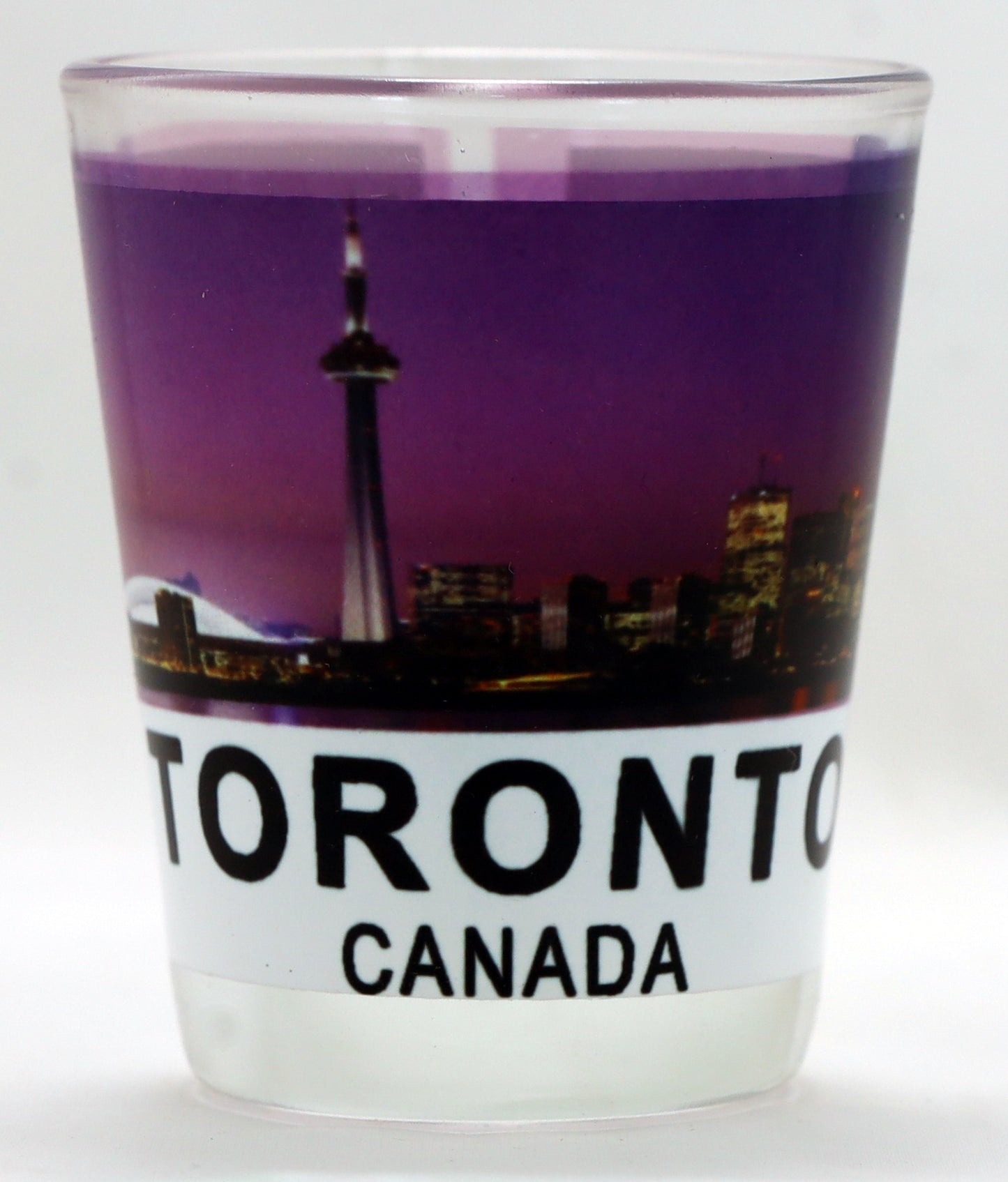 Toronto Ontario Canada City Skyline Color Photo Shot Glass