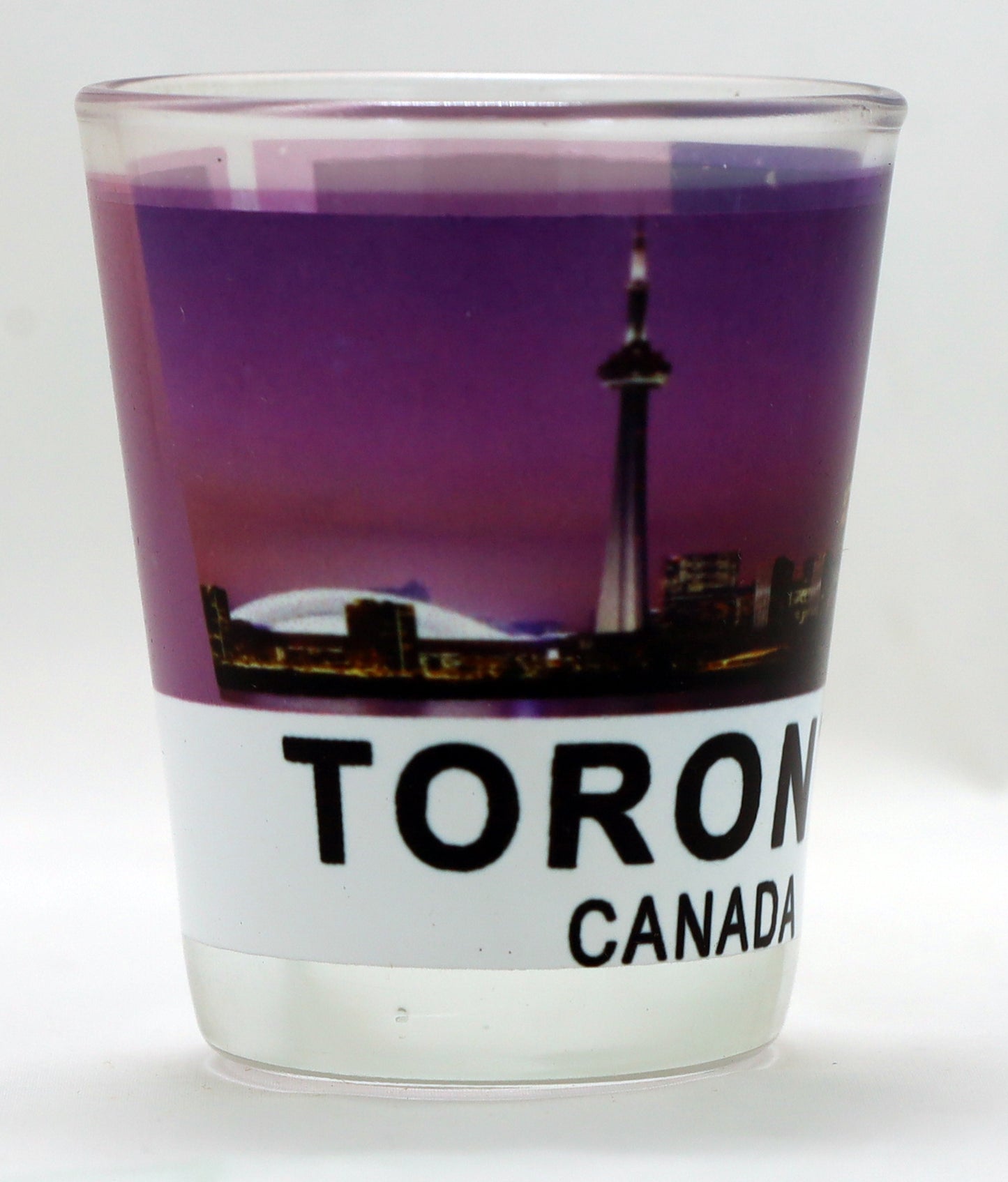 Toronto Ontario Canada City Skyline Color Photo Shot Glass