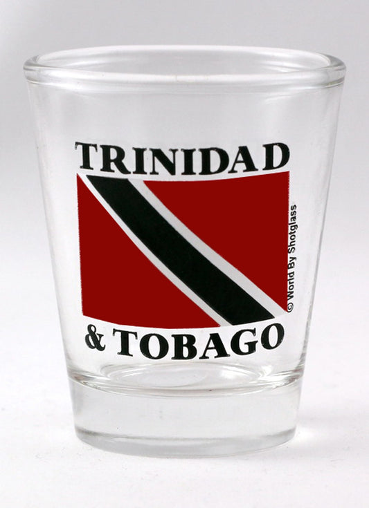 Trinidad & Tobago Flag Shot Glass