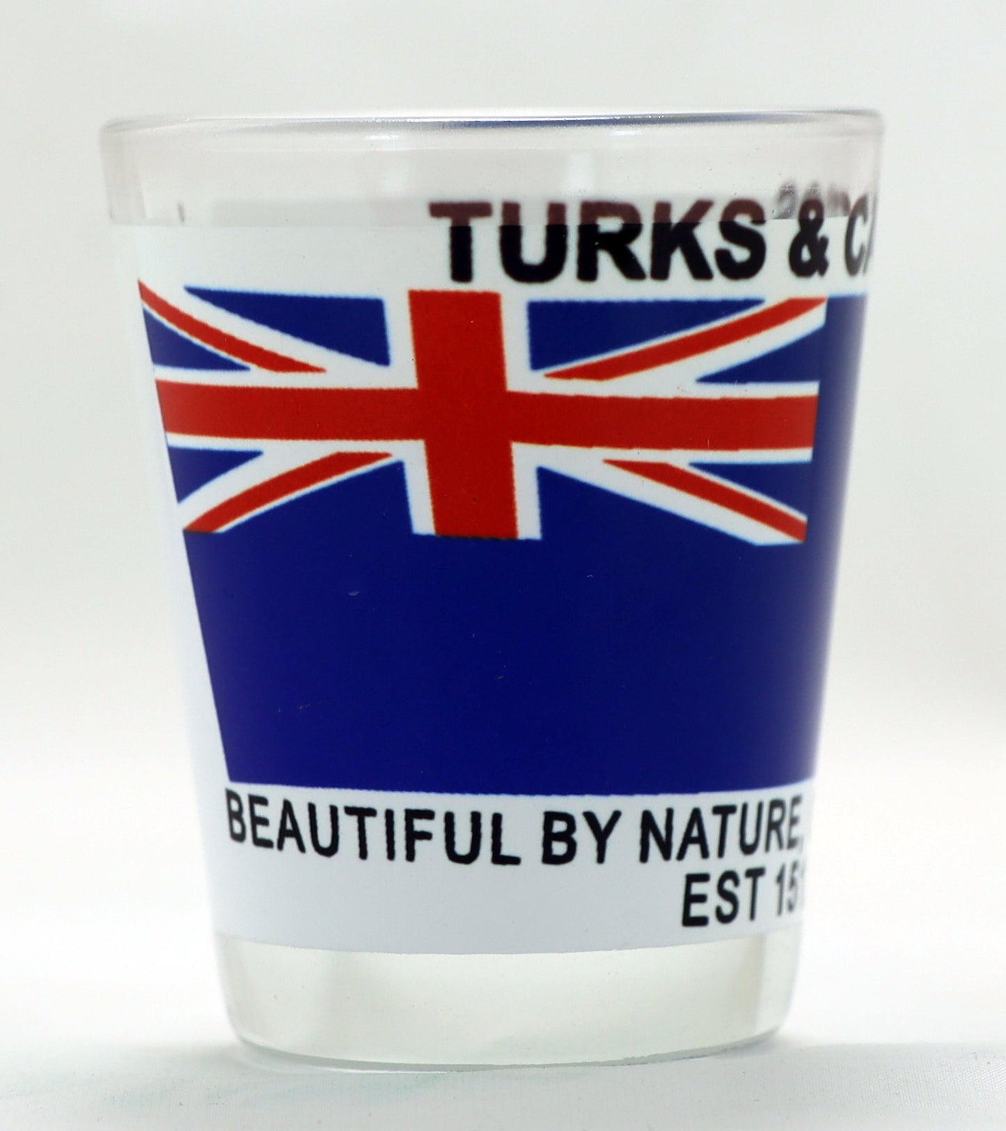 Turks & Caicos Flag Shot Glass