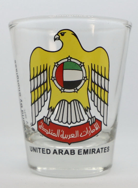 United Arab Emirates (UAE) Coat Of Arms Shot Glass