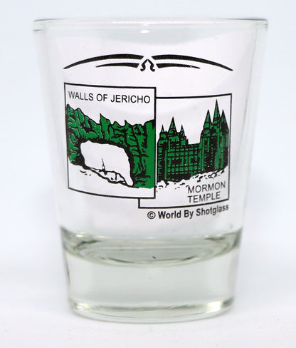 Utah State Scenery Green New Shot Glass