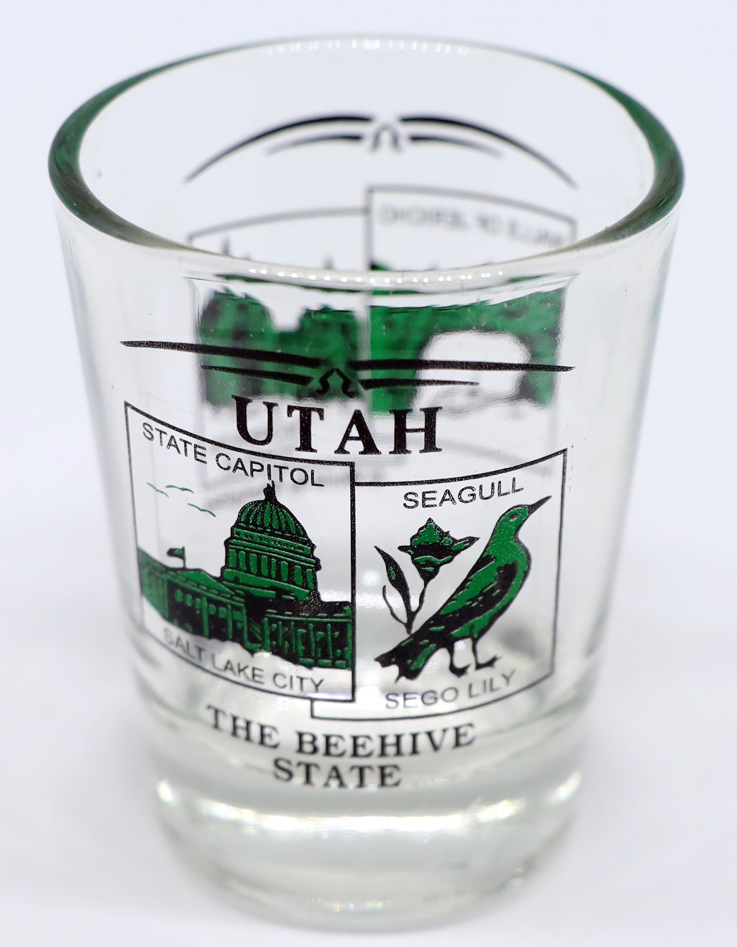 Utah State Scenery Green New Shot Glass